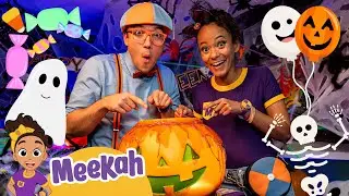 Blippi and Meekah's Halloween Games! | Educational Videos for Kids | Blippi and Meekah Kids TV