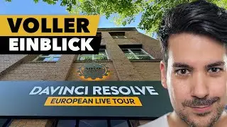 Meine besten KI-Workflows in Davinci Resolve (Blackmagic Live Tour Seminar in Berlin)