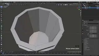 Low poly Bucket | Blender Tutorial
