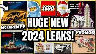 NEW LEGO LEAKS! (Mclaren P1, Jaws, Icons, Promos & MORE!