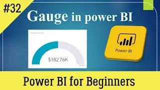 Gauge in Power BI || Visuals in Power BI || Master in Visualization in PBI 2022