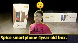 | Spice smartphone's 4 year old box. | Spice x life ezy box | let's see features of old smartphone |