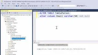 How to Change the data type of column in SQL Server