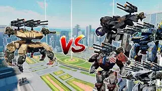 WR🔥 New Titan Devourer VS All Titans Comparison |WAR ROBOTS|