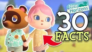 30 NEW FACTS about Animal Crossing New Horizons (Tiny Hidden Details & Analysis from TV Commercials)