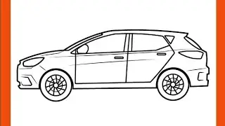How To Draw JAC Jev 2016 Car