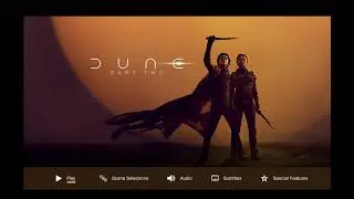 Dune: Part Two (2024) - Blu-ray Menu Walkthrough