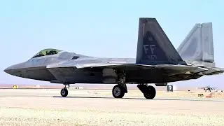 U.S. Deploys F-22 Raptor to the Middle East for Russia's Provocations
