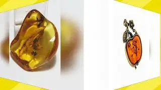Янтарь с инклюзами