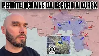 Record Ukrainian losses in Kursk.