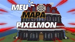MEU DE MINECRAFT PIXELMON!! #pokemon #pixelmon #minecraft