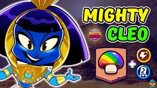 THE BEAUTY OF CLEOPATRA vs PREMIUM BOOSTERS | Match Masters Mighty Mushrooms + Lightning Strike