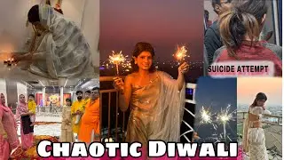 A VERY CHAOTIC DIWALI , NEW HOME FIRST DIWALI |NIBHA|