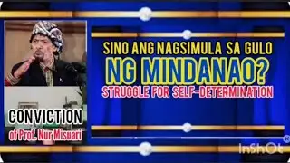 Sino ba ang nagsimula ng gulo sa Mindanao? Struggle for self-determination