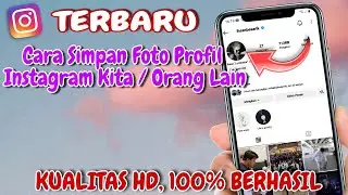 Cara Download Foto Profil Instagram Kita Sendiri / Orang Lain || Simpan Profil Instagram Terbaru