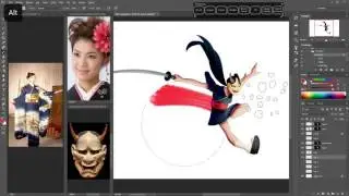 samurai speed paint
