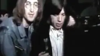 John Lennon and Mick Jagger 1968