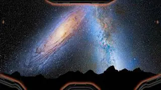 When the Milky Way Collides with Andromeda (Simulation)