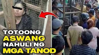 ACTUAL VIDEO NG ASWANG NAGPALIT PA NG ANYO NAHULI NG MGA TANOD