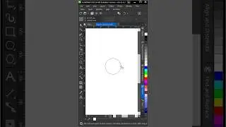 How To Draw a Circle In CorelDraw #coreldrawtutorial #ceographics #coreldraw