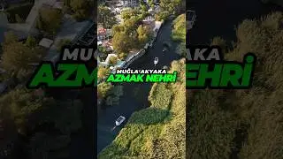 Akyaka'nın Serin Cenneti: Azmak Nehri ve Yeşilin Tonları 🏞 #AzmakNehri#Akyaka#Mugla#Yeşil#SerinSular