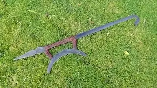 Restoring a Chinese Martial Arts Tiger Hook Sword - Madwizard Studios