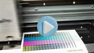 Model C 30 UV DTF Printer - Adjust the Correct Ink Sequence
