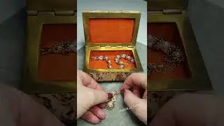 ⚜️Комплект украшений в технике плетения из бисера#украшенияизбисера#брошьручнойработы