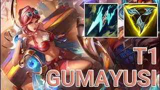 T1 Gumayusi Ashe ADC VS Kai'Sa | KR Master Patch 13.12