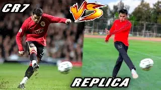 ⚽️ RECREACIÓN de los MEJORES GOLES de la HISTORIA (Parte 1) RETOS DE FUTBOL