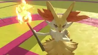 Pokken WifiBattle Braixen VS Gardevoir Rematch #1