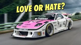 Showing our 7-day RX7 build to the owner of Liberty Walk Japan!