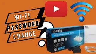 How to change Password Netis Router in Urdu/Hindi