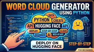 How to Create a Word Cloud Generator Using Python | Deploy on Hugging Face (Step-by-Step)