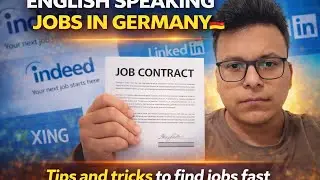How to find English speaking job in Germany| Tips to find job in English 😱