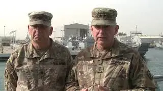 The Adjutant General of Mississippi Visits Troops in Kuwait (2019) 🇺🇸