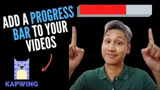 Add a VIDEO PROGRESS BAR to your video easily and quickly with Kapwing Video Editor