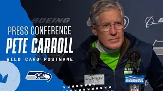 Pete Carroll Wild Card Postgame 2020 Press Conference vs Rams