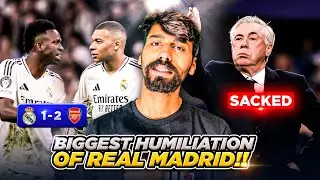 Real Madrid Biggest Humiliation in Champions league History by Arsenal 5-1 !! Divyansh