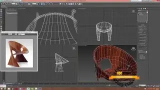Hướng dẫn dựng hình 3Ds Max và UVW map khối hình học phức tạp.