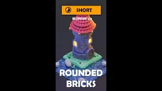 🕌 Stylized Bricks - Blender tutorial 