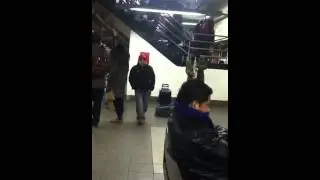 Subway saxophone