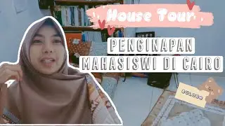 Penampakan Flat Mahasiswi Indonesia di Mesir 