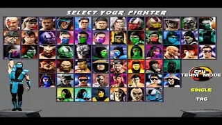 Ultimate Mortal Kombat Trilogy ((MK Komplete)) - SUB-ZERO Полный проход 2023 !!!