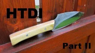 How to make knife from saw blade 2/3
