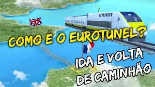 IDA E VOLTA NO EUROTUNEL E SEUS PROBLEMAS
