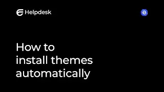 How to install themes automatically