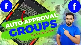 Auto Approval Facebook Group Extension🤑😍 | Facebook Auto Approval Group List | Facebook Group