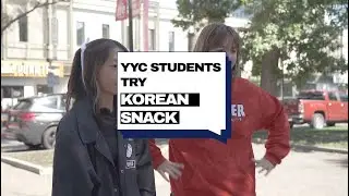 [A-Mart] YYC STUDENTS TRY KOREAN SNACK! - MARGARET COOKIE
