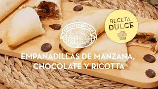 Empanada de manzanas y chocolate